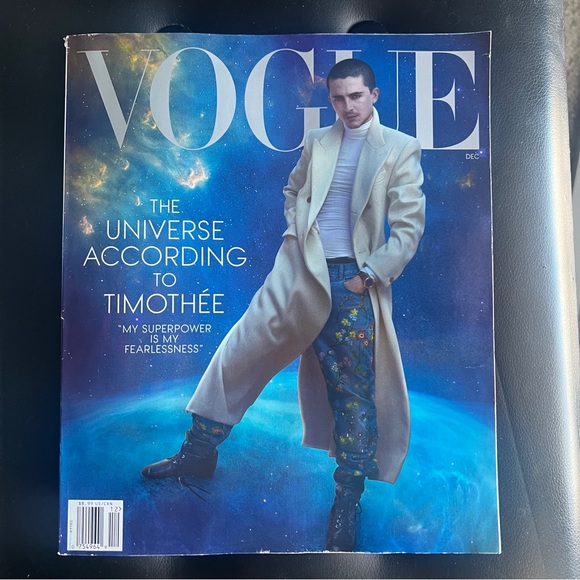 Vogue Other - December 2025 Vogue Magazine with Timothee Chalamet Cover